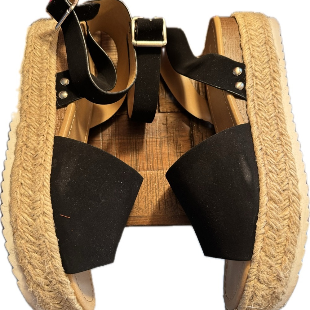 Soda - Topic-S - Espadrilles - Black - Size 8.5 - Picture 3 of 7